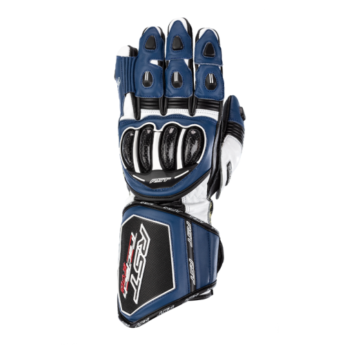 Przejdź do produktu RĘKAWICE MOTOCYKLOWE RST TRACTECH EVO 4 BLUE WHITE BLACK