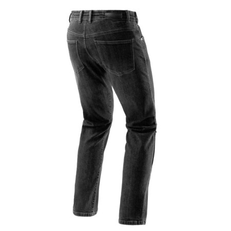 JEANSY MOTOCYKLOWE REBELHORN CLASSIC WASHED BLACK MONOLAYER 28/32