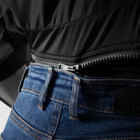 JEANSY MOTOCYKLOWE DAMSKIE REBELHORN CLASSIC WASHED BLUE MONOLAYER 24/28