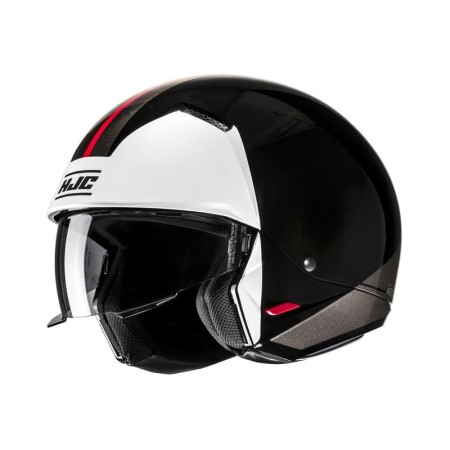 KASK MOTOCYKLOWY HJC I20N VENA WHITE BLACK