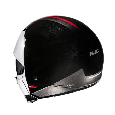 KASK MOTOCYKLOWY HJC I20N VENA WHITE BLACK