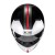 KASK MOTOCYKLOWY HJC I20N VENA WHITE BLACK