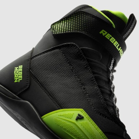 BUTY MOTOCYKLOWE REBELHORN SWIFT BLACK FLUO YELLOW