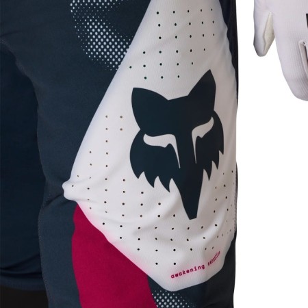 SPODNIE MOTOCYKLOWE FOX FLEXAIR TACTILE WHITE