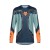BLUZA MOTOCYKLOWA FOX 180 IMAGE PRINT ARCTIC BLUE