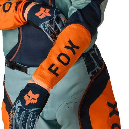BLUZA MOTOCYKLOWA FOX 180 IMAGE PRINT ARCTIC BLUE