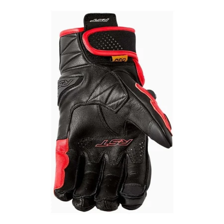 RĘKAWICE MOTOCYKLOWE RST FREESTYLE 3 D3O BLACK RED