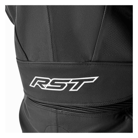 KURTKA MOTOCYKLOWA SKÓRZANA RST TRACTECH EVO D3O BLACK BLUE