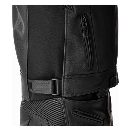 KURTKA MOTOCYKLOWA SKÓRZANA RST TRACTECH EVO D3O BLACK BLUE