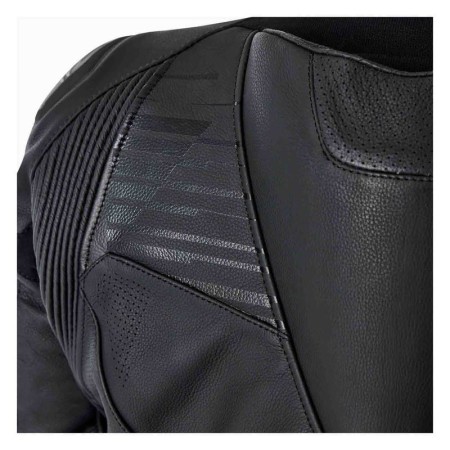 KURTKA MOTOCYKLOWA SKÓRZANA RST TRACTECH EVO D3O BLACK WHITE