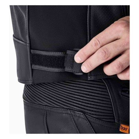 KURTKA MOTOCYKLOWA SKÓRZANA RST TRACTECH EVO D3O BLACK WHITE