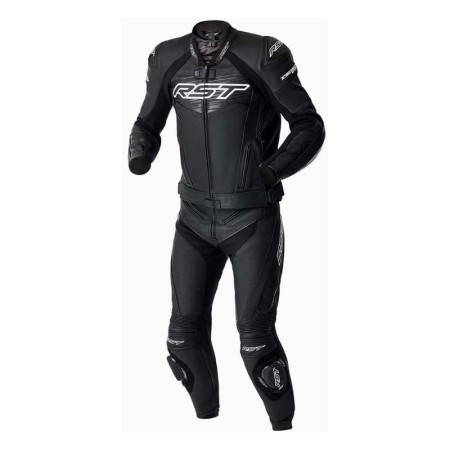 KURTKA MOTOCYKLOWA SKÓRZANA RST TRACTECH EVO D3O BLACK WHITE