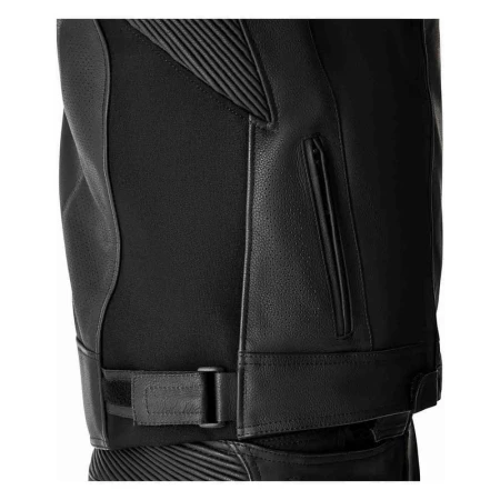 KURTKA MOTOCYKLOWA SKÓRZANA RST TRACTECH EVO D3O BLACK BLACK BLACK