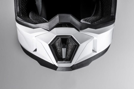 KASK MOTOCYKLOWY HJC C50 SOLID PEARL WHITE