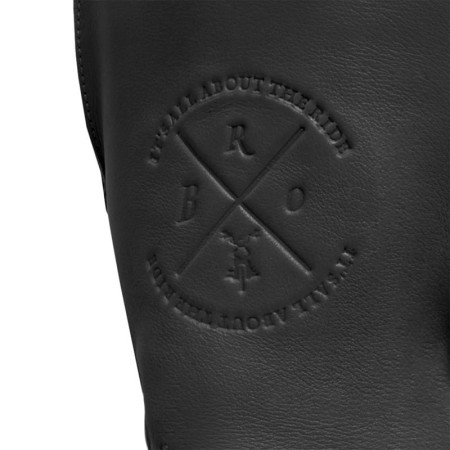 RĘKAWICE SKÓRZANE BROGER ALASKA LADY BLACK DL