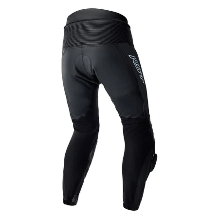 SPODNIE MOTOCYKLOWE SKÓRZANE RST TRACTECH EVO D3O BLACK WHITE