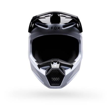 KASK MOTOCYKLOWY JUNIOR FOX V1 NOBLE BLACK WHITE