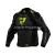 KURTKA MOTOCYKLOWA SKÓRZANA REBELHORN VANDAL 2 BLACK GREY FLUO YELLOW 46