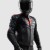 KURTKA MOTOCYKLOWA SKÓRZANA REBELHORN VANDAL 2 BLACK GREY FLUO RED 46