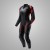 SPODNIE MOTOCYKLOWE SKÓRZANE DAMSKIE REBELHORN DIVA BLACK RED W36