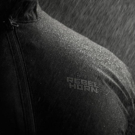 KURTKA MOTOCYKLOWA TEKSTYLNA REBELHORN HIKER 4 BLACK DARK GREY RED