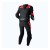 KURTKA MOTOCYKLOWA SKÓRZANA RST TRACTECH EVO D3O BLACK FLUO RED