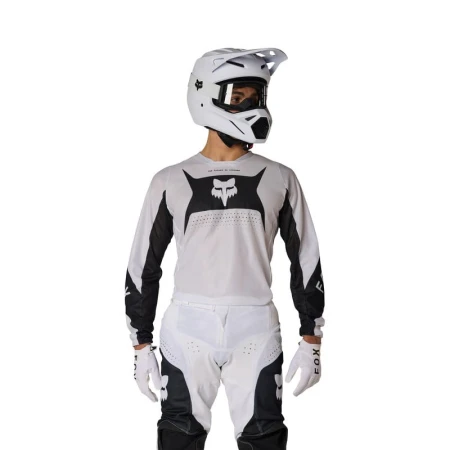 BLUZA MOTOCYKLOWA FOX 180 AIR TAPER BLACK WHITE