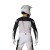 BLUZA MOTOCYKLOWA FOX 180 AIR TAPER BLACK WHITE