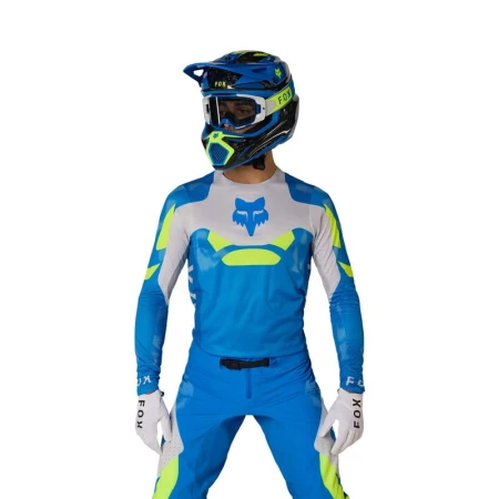 BLUZA MOTOCYKLOWA FOX FLEXAIR TACTILE BLUE JEWEL