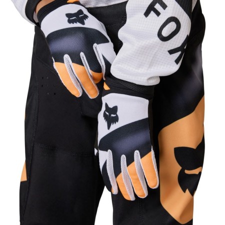 BLUZA MOTOCYKLOWA JUNIOR FOX 180 NOBLE BLACK WHITE