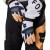 BLUZA MOTOCYKLOWA JUNIOR FOX 180 NOBLE BLACK WHITE