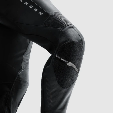 SPODNIE MOTOCYKLOWE SKÓRZANE DAMSKIE REBELHORN DIVA BLACK W32