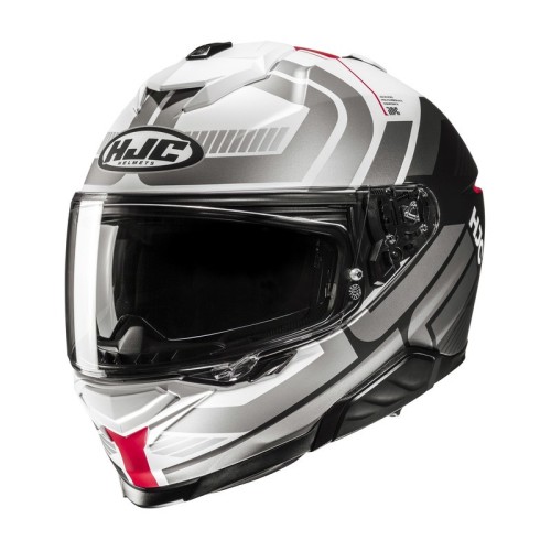 Przejdź do produktu KASK MOTOCYKLOWY HJC I71 VIZ GREY BLACK RED