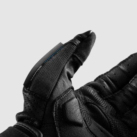 RĘKAWICE MOTOCYKLOWE REBELHORN DEFENDER BLACK RED