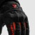 RĘKAWICE MOTOCYKLOWE REBELHORN CORE BLACK RED