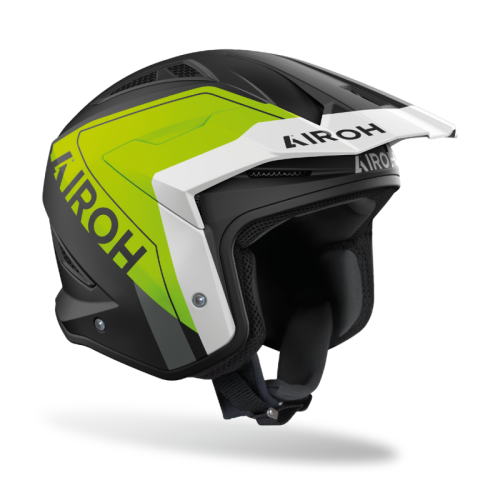 Przejdź do produktu KASK MOTOCYKLOWY AIROH TRR 2 HUNT YELLOW MATT