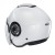 KASK MOTOCYKLOWY HJC I40N SOLID SEMI FLAT PEARL WHITE