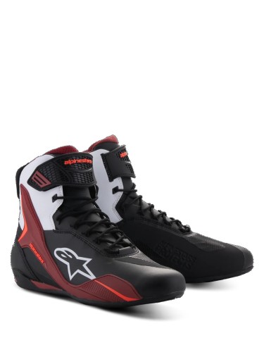 Przejdź do produktu ALPINESTARS BUTY FASTER-4 BLACK WHITE DARK RED