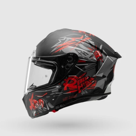KASK MOTOCYKLOWY AIROH SPARK 2 CRUZE BLACK GREY MATT