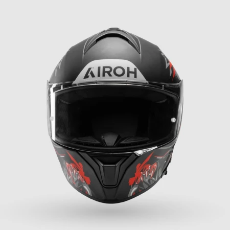 KASK MOTOCYKLOWY AIROH SPARK 2 CRUZE BLACK GREY MATT
