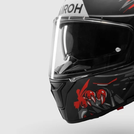 KASK MOTOCYKLOWY AIROH SPARK 2 CRUZE BLACK GREY MATT