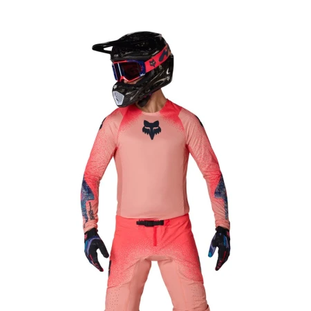BLUZA MOTOCYKLOWA FOX FLEXAIR VISION LE PEACH