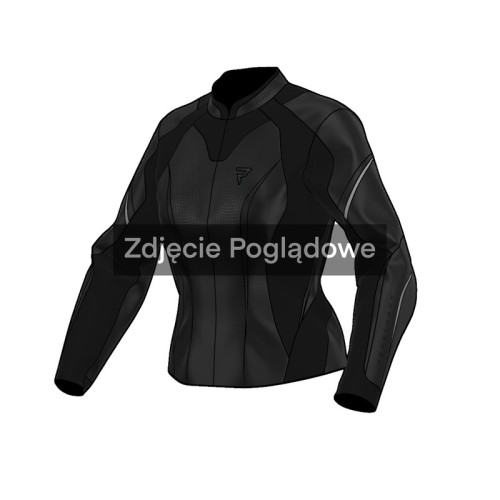 Przejdź do produktu KURTKA MOTOCYKLOWA SKÓRZANA DAMSKA REBELHORN DIVA ST BLACK W32