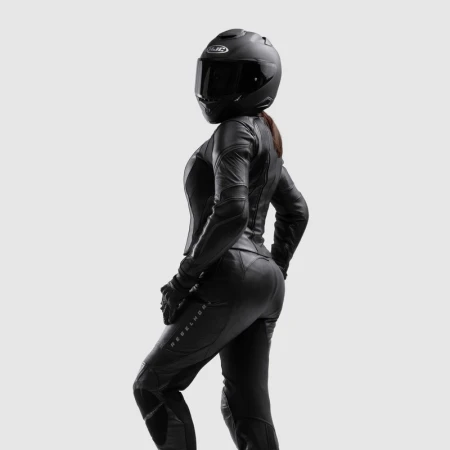 KURTKA MOTOCYKLOWA SKÓRZANA DAMSKA REBELHORN DIVA ST BLACK W32