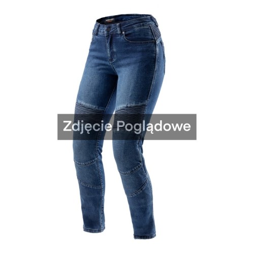 Przejdź do produktu JEANSY MOTOCYKLOWE DAMSKIE REBELHORN AGNESS 2 WASHED BLUE MONOLAYER 24/30