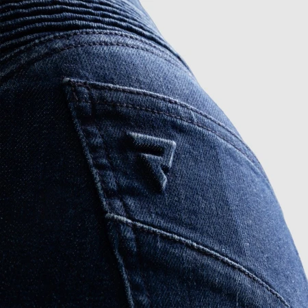JEANSY MOTOCYKLOWE DAMSKIE REBELHORN AGNESS 2 WASHED BLUE MONOLAYER 24/30