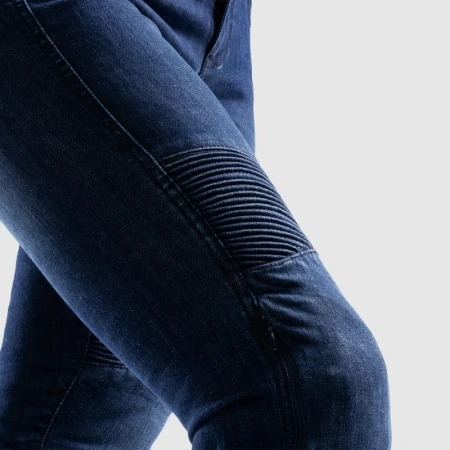 JEANSY MOTOCYKLOWE DAMSKIE REBELHORN AGNESS 2 WASHED BLUE MONOLAYER 24/30