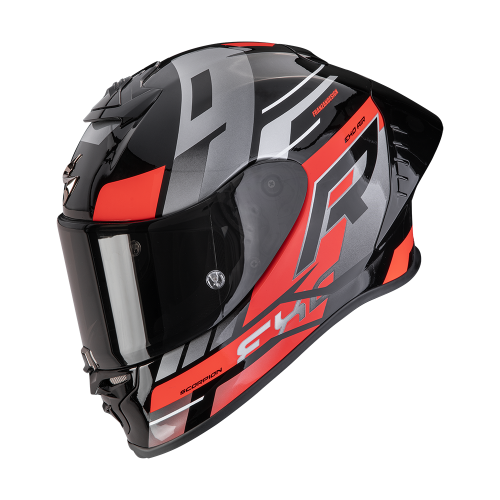 Przejdź do produktu KASK SCORPION EXO-R1 EVO II AIR ADRENALINE BLACK RED SILVER