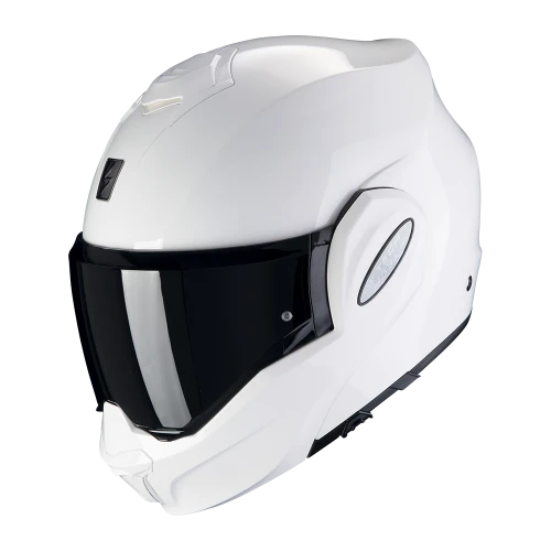 Kask Motocyklowy Systemowy SCORPION EXO-Tech SOLID WHITE