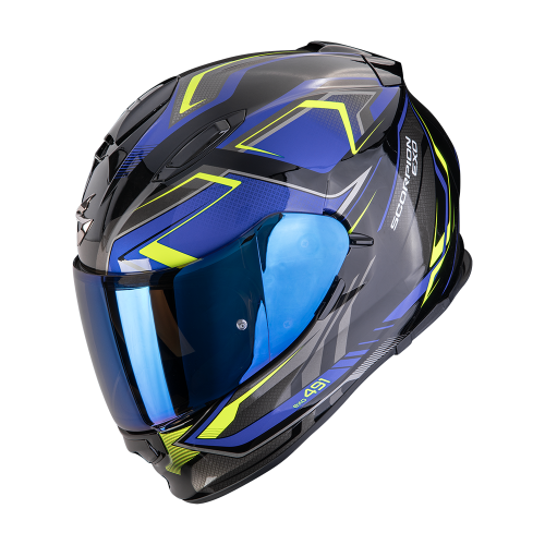 Przejdź do produktu SCORPION EXO-491 ZUMO BLACK BLUE NEON YELLOW